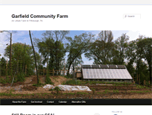 Tablet Screenshot of garfieldfarm.com